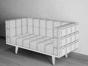 better than chocolate sofa 3D 模型