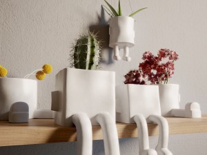 ceramic hanging planter Modelo 3D
