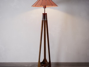 africa floor lamp 3Dモデル