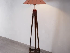 africa floor lamp 3D Model