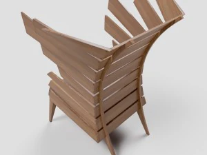 krzesło Pegas Model 3D