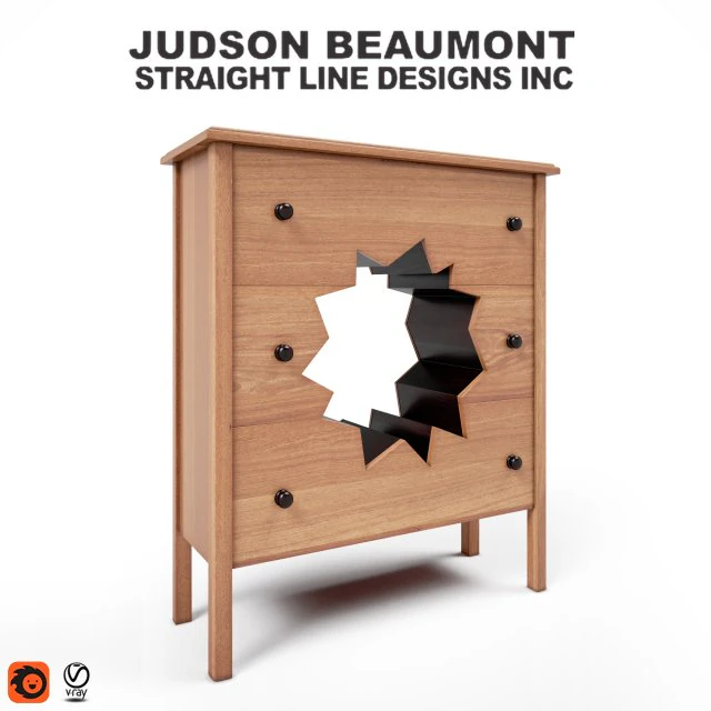 ups, szafka Model 3D .c4d .max .obj .3ds .fbx .stl .blend 