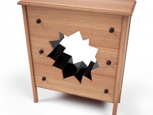 the oops cabinet Modèle 3D