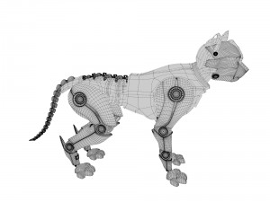 robocat 3D 模型