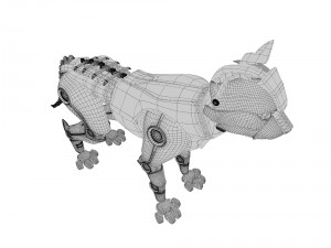 robocat 3D 模型
