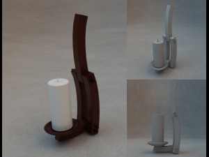 candlestick 3D Model