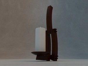 candlestick Modelo 3D