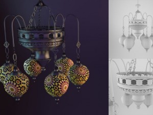 moesia kandela lamp tmps615t Modelo 3D