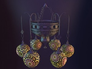 moesia kandela lamp tmps615t 3D Model