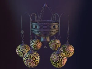 moesia kandela lamp tmps615t 3D Model