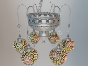 moesia kandela lamp tmps615t 3D Model
