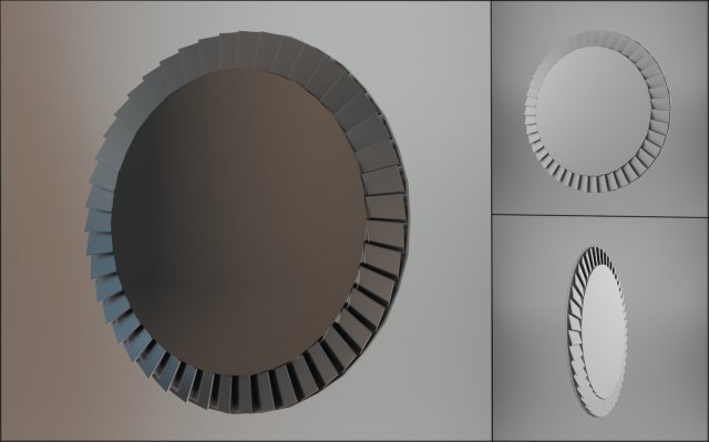 mirror 3D 模型 .c4d .max .obj .3ds .fbx .stl .blend