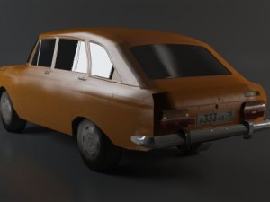 moskvich kombi 3D मॉडल