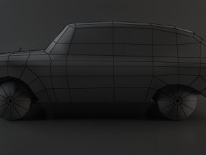 moskvich kombi 3D मॉडल