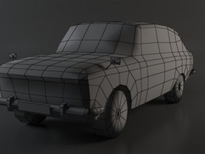 moskvich kombi 3D मॉडल