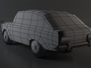 moskvich kombi 3D मॉडल