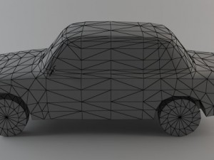 vaz 2106 lowpoly 3D Model