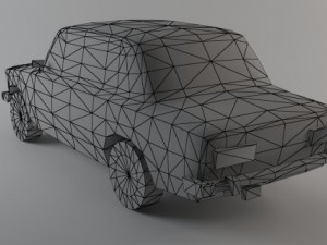 vaz 2106 lowpoly 3D Model