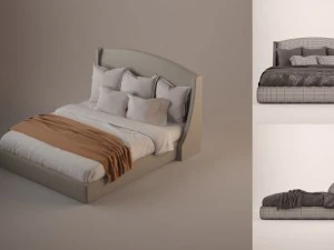 ł&oacute;żko Model 3D