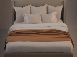 bed 3D 모델