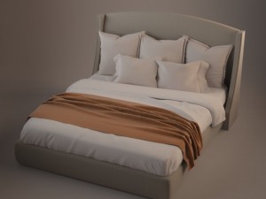 bed 3D 모델