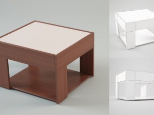 coffee table 3D Model