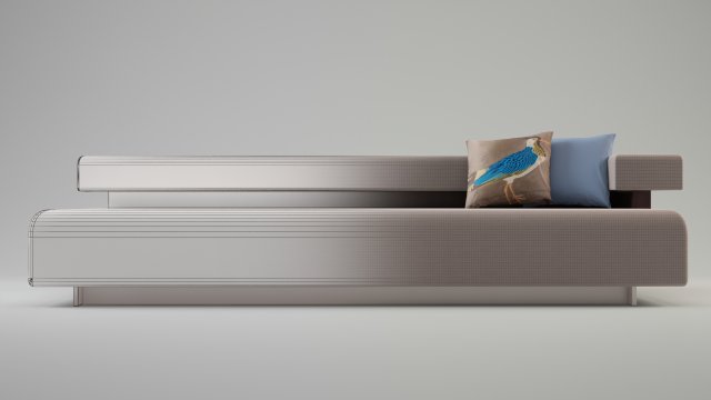 sofa 3D 模型 .c4d .max .obj .3ds .fbx .stl .blend 