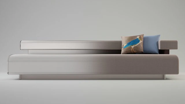 sofá Modelo 3D .c4d .max .obj .3ds .fbx .stl .blend