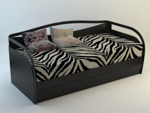 africa bed 3D Model