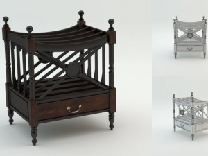 kavelio newspaper rack 3D Model
