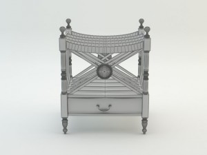 kavelio newspaper rack 3D-Modell