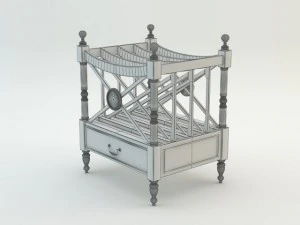 kavelio newspaper rack 3D Model