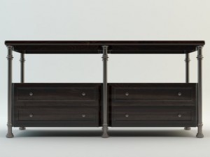 patrons console stanley furniture 3D Model