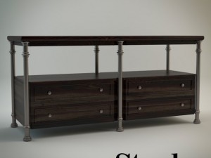 patrons console stanley furniture 3D Model