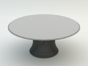 platner coffee table Modelo 3D