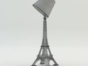 lampe tour eiffel je taime 3D-Modell