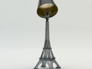 lampe tour eiffel je taime 3D-Modell