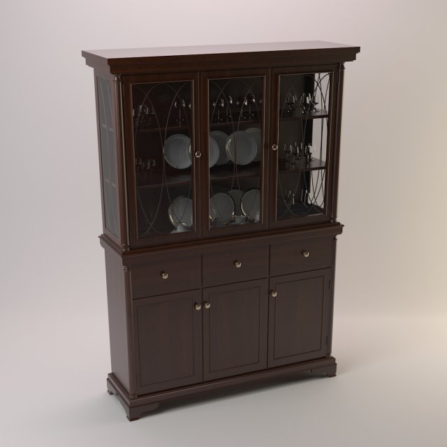 buffet ashley 3D-Modell .c4d .max .obj .3ds .fbx .stl .blend 