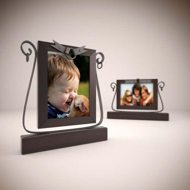 photo frame 3D Модель .c4d .max .obj .3ds .fbx .stl .blend