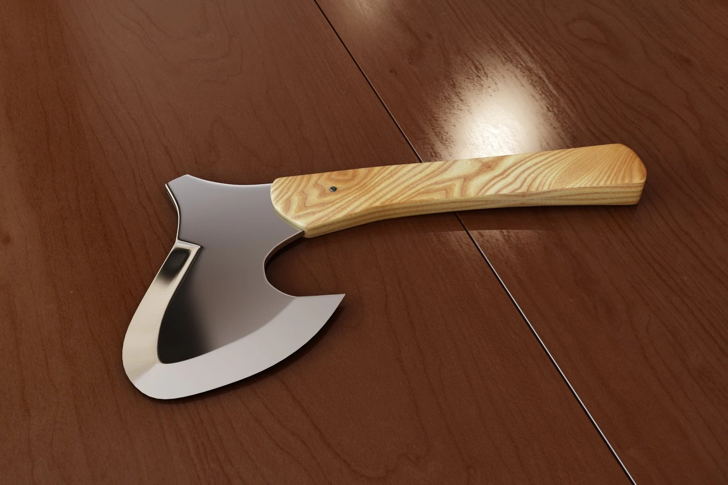 hunter axe 3D Model .c4d .max .obj .3ds .fbx .stl .blend