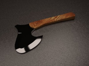 hunter axe Modelo 3D