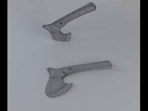 hunter axe Modelo 3D