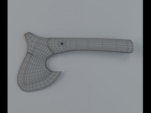 hunter axe Modelo 3D