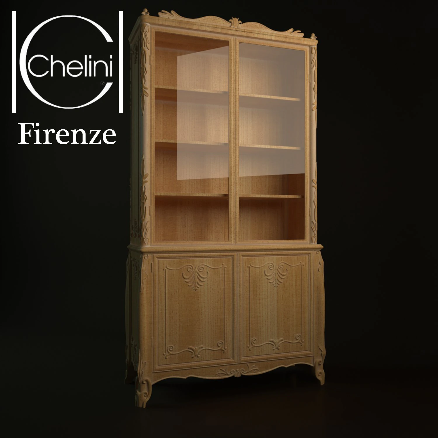 buffet chelini firenze 3D Model .c4d .max .obj .3ds .fbx .stl .blend 