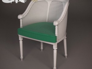 hair cabiate produce 3D 模型
