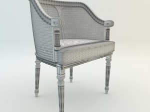 hair cabiate produce 3D 模型
