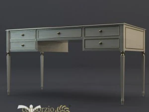 table and bedside tables 3D Model