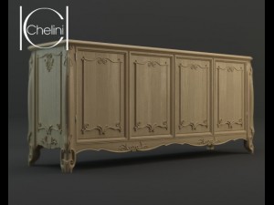 dresser chelini 3D Model