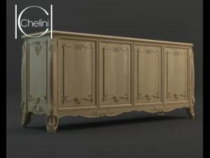 komoda Chelini Model 3D