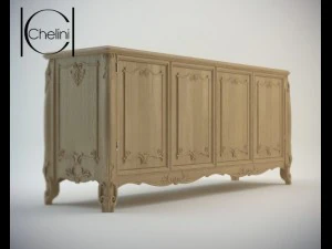 dresser chelini 3D Model